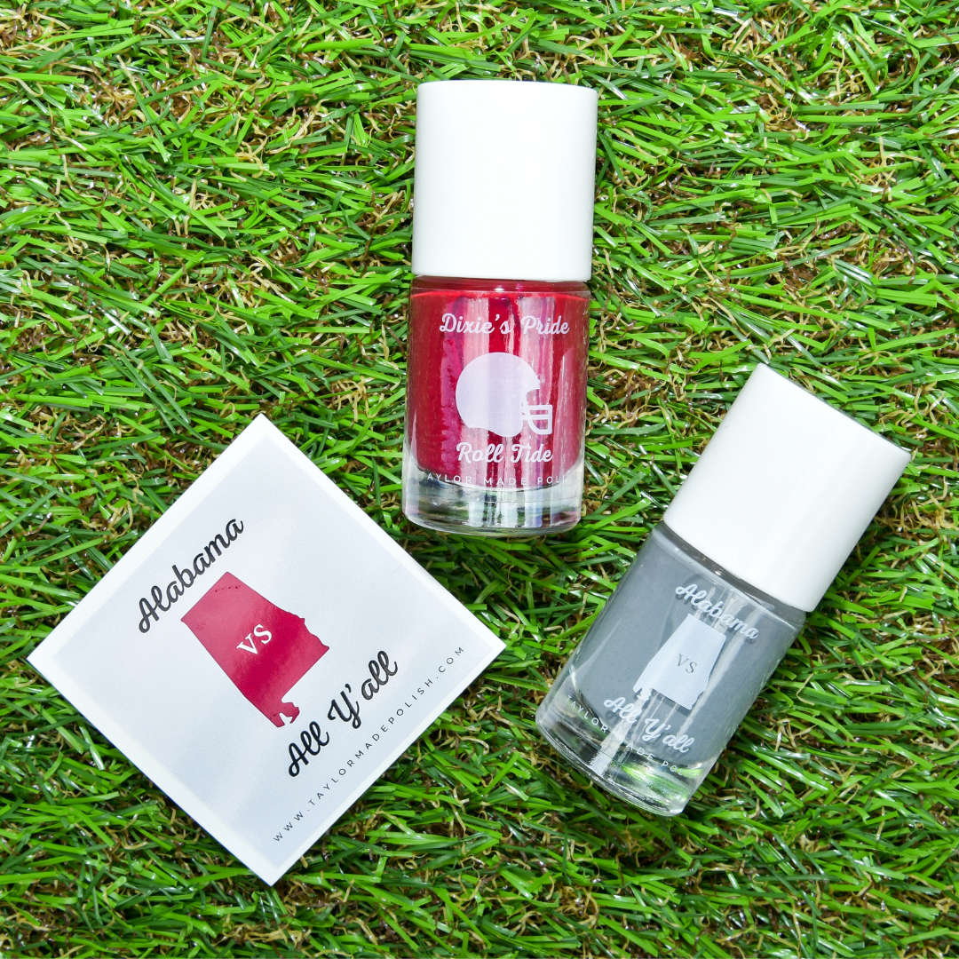 Alabama Crimson Tide Game Day Nail Polish Set - 2 Pack