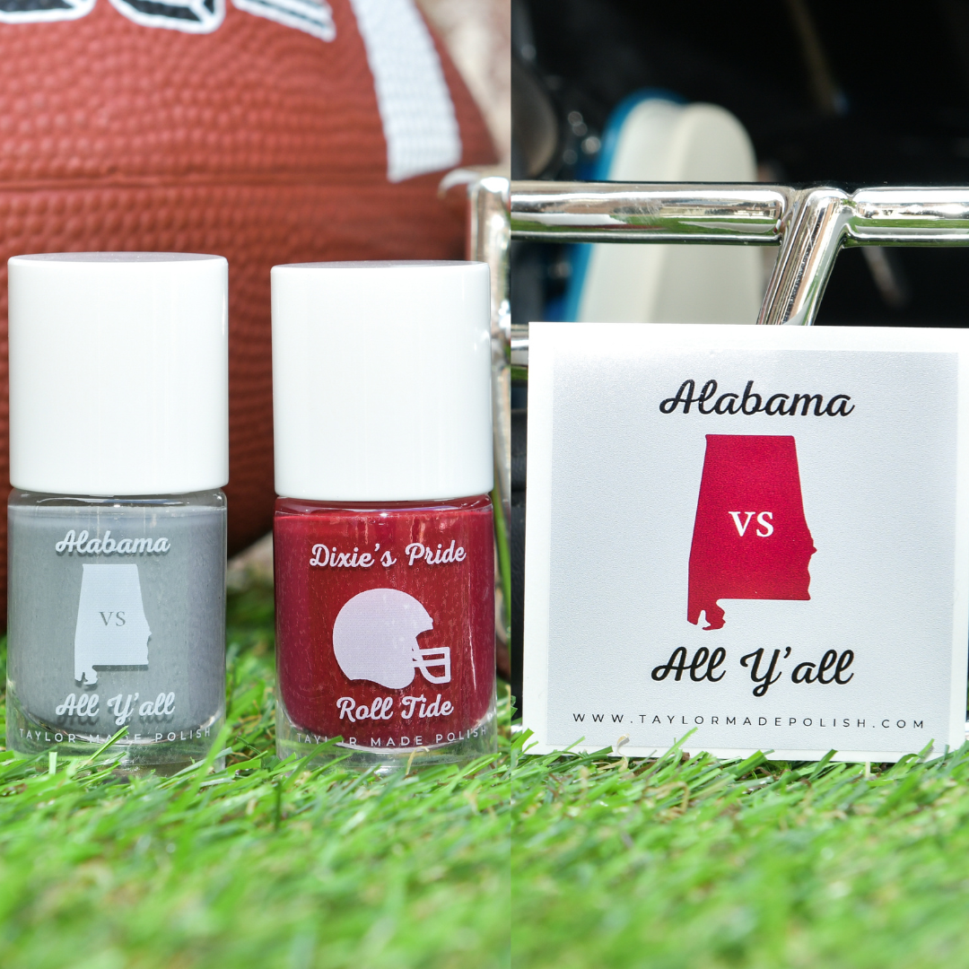 Alabama Crimson Tide Game Day Nail Polish Set - 2 Pack