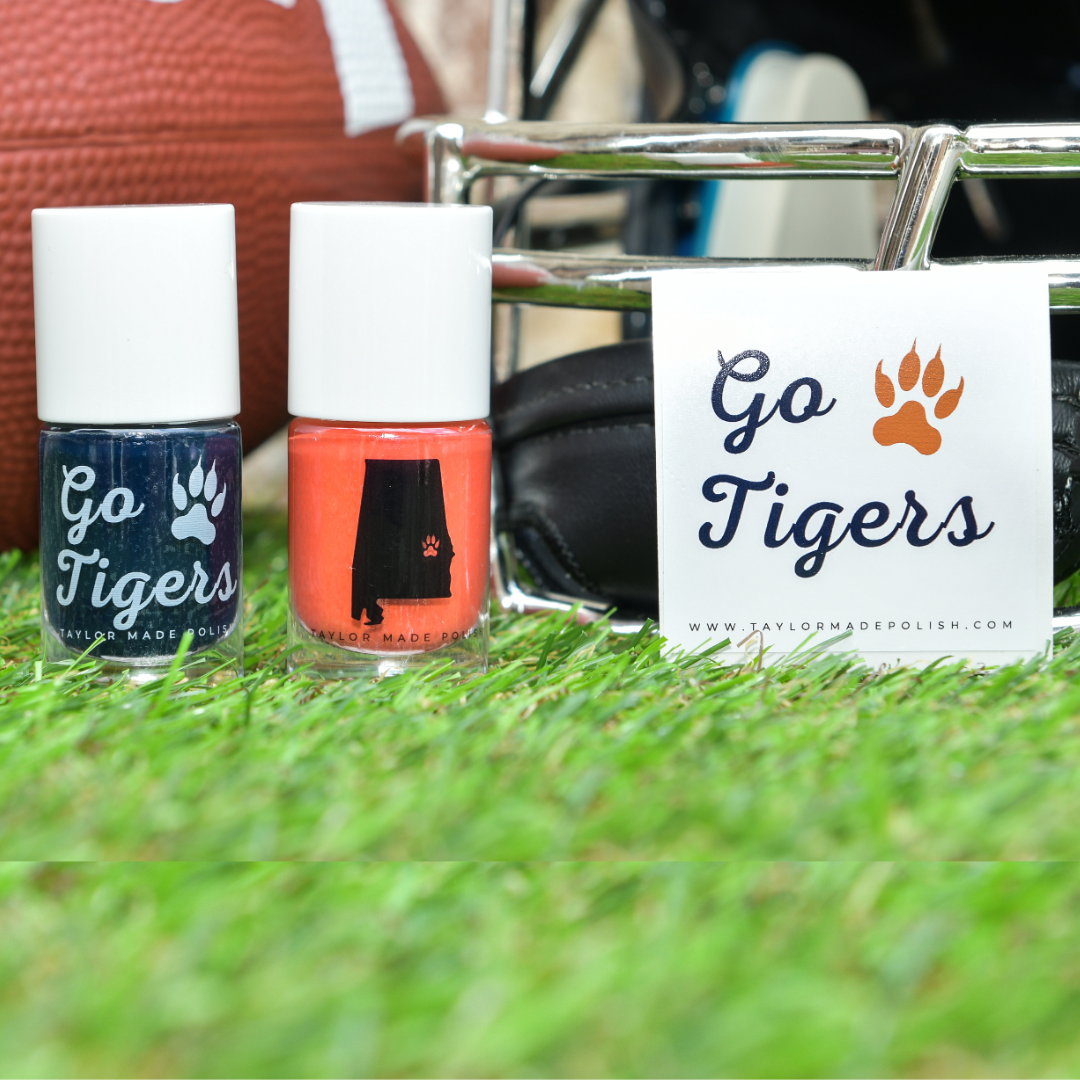 Auburn University Tigers Game Day Nail Polish Set - 2 Pack