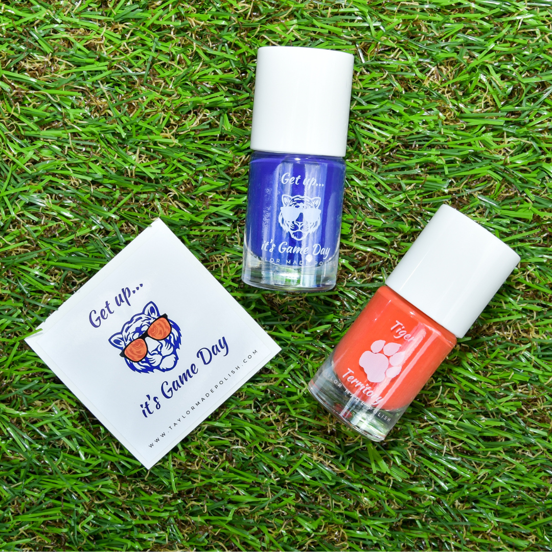 Clemson Tigers Game Day Nail Polish Set - 2 Pack