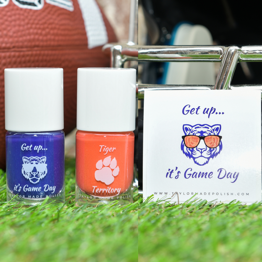 Clemson Tigers Game Day Nail Polish Set - 2 Pack