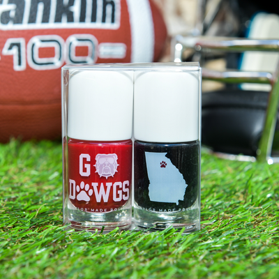 Georgia Bulldogs Game Day Nail Polish Set - 2 Pack