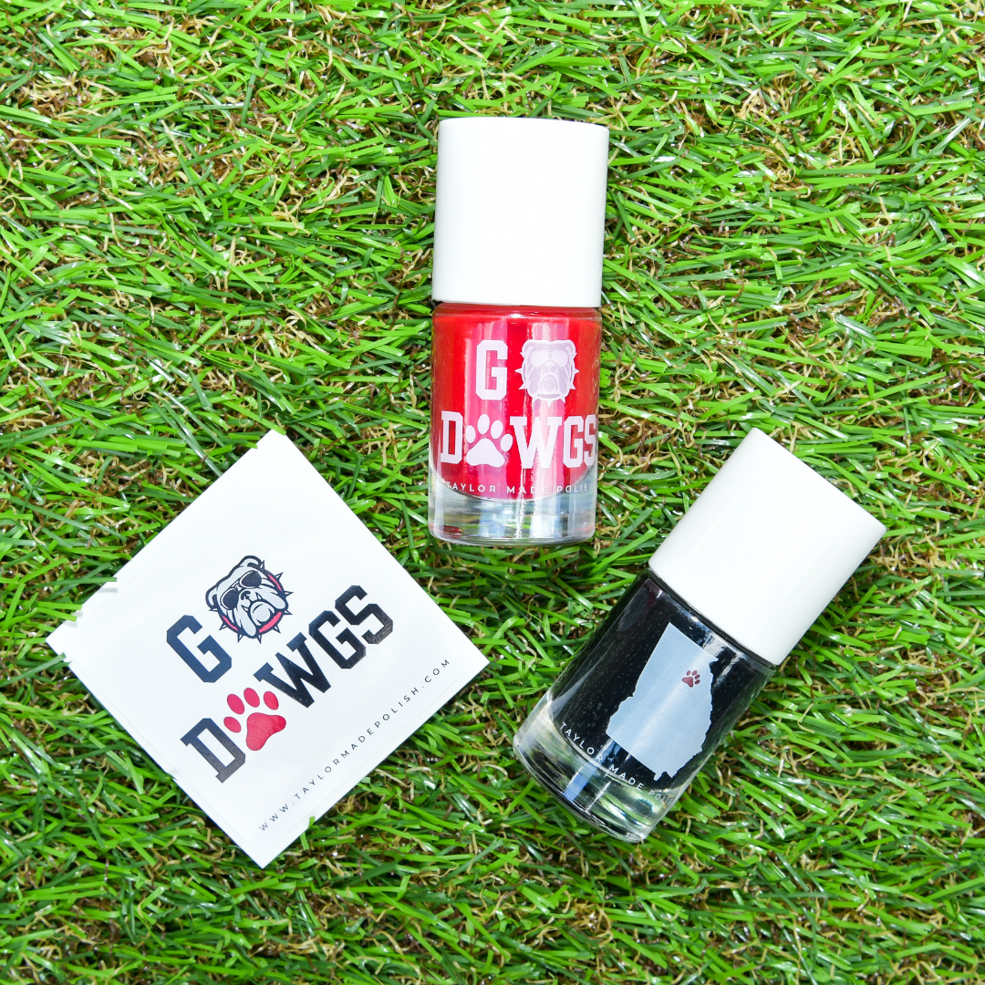 Georgia Bulldogs Game Day Nail Polish Set - 2 Pack