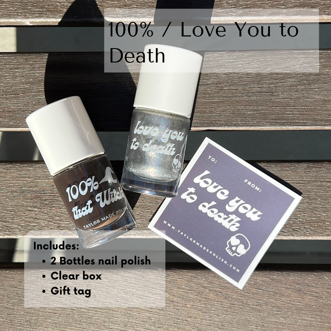 Love You to Death Halloween Nail Polish Set