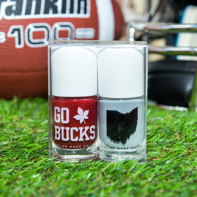 Ohio State Buckeyes Game Day Nail Polish Set - 2 Pack