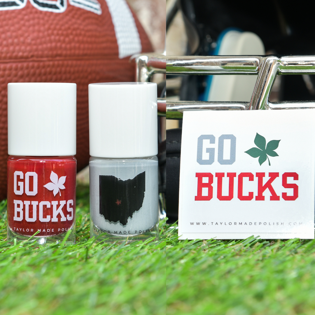 Ohio State Buckeyes Game Day Nail Polish Set - 2 Pack