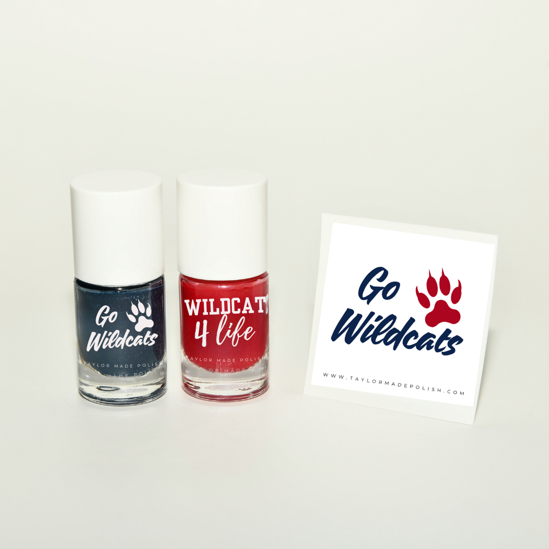 Arizona Wildcats Game Day Nail Polish Set - 2 Pack