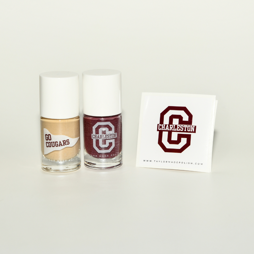 College of Charleston Game Day Nail Polish Set - 2 Pack