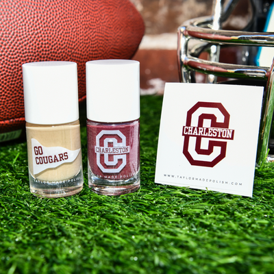 College of Charleston Game Day Nail Polish Set - 2 Pack