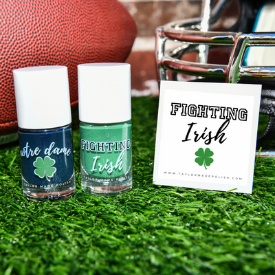 Fighting Irish Game Day Nail Polish Set - 2 Pack