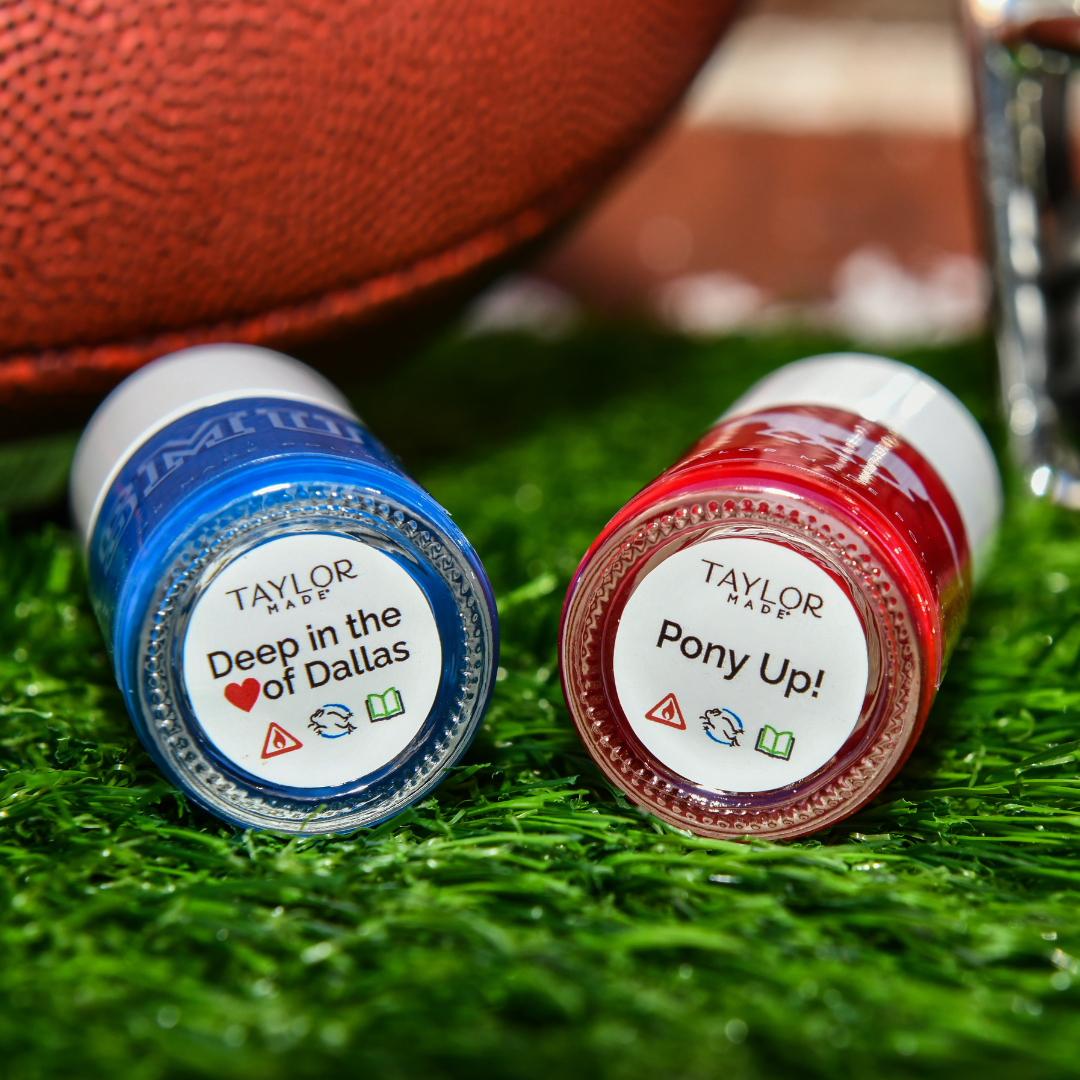 SMU Game Day Nail Polish Set - 2 Pack