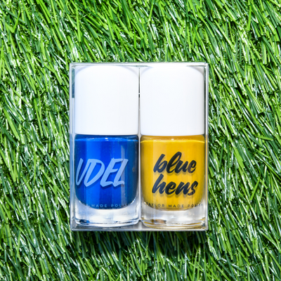 Univ of Delaware Game Day Nail Polish Set - 2 Pack