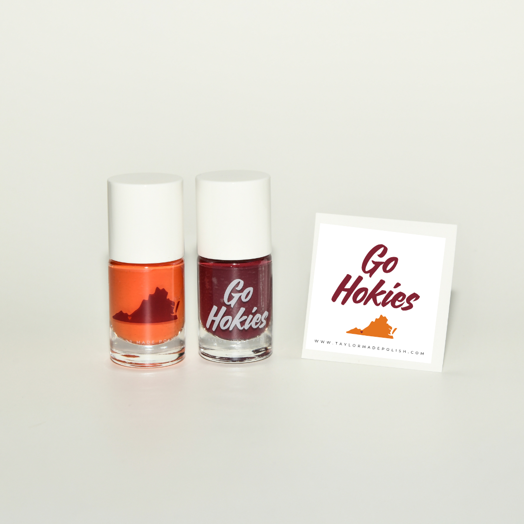 VT Hokies Game Day Nail Polish Set - 2 Pack