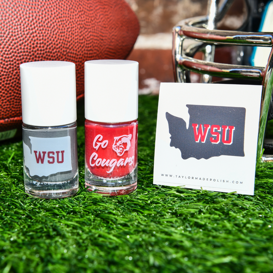 WSU Game Day Nail Polish Set - 2 Pack