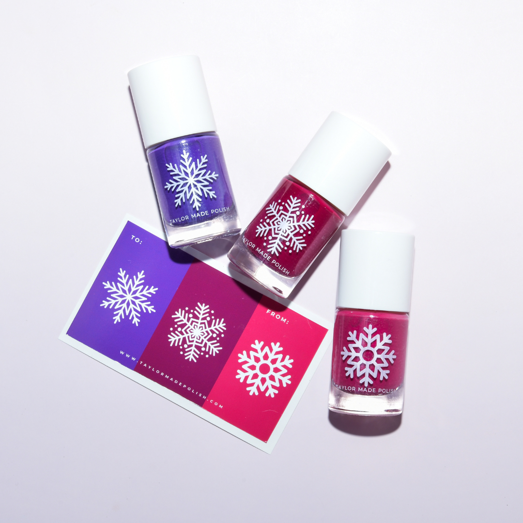 Snowflake 3-Bottle Nail Polish Gift Set