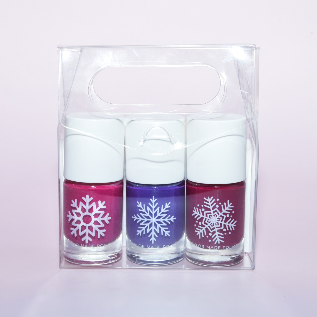 Snowflake 3-Bottle Nail Polish Gift Set